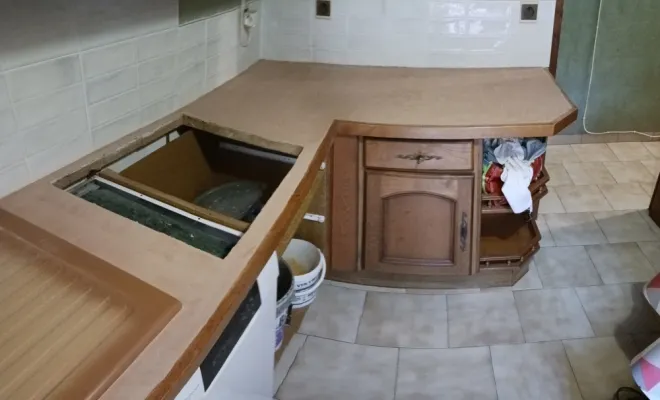  Application de la 1ere couche de béton ciré